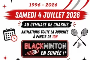 30 ans du club Chabris badminton