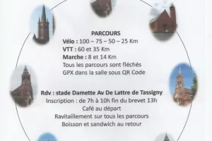 Brevet LA RONDE DES CLOCHERS