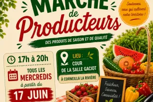 MARCHÉ DE PRODUCTEURS