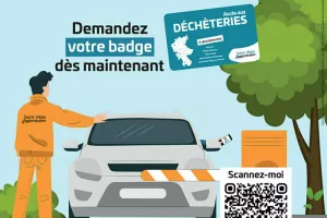 Accès en déchèterie : demandez votre badge