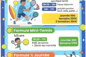 Stage mini-tennis