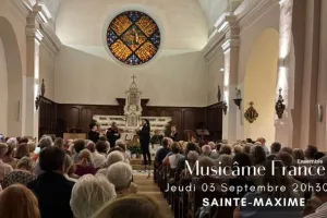 Concert à Sainte-Maxime : Ravel, Bach, Vivaldi, Cantemir, Rachmaninov, Puccini, Saint-Saëns