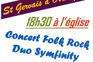 Concert Folk Rock avec Duo Symfinity