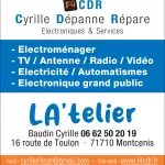 LA'telier Cyrille Dépanne, Répare - F4CDR