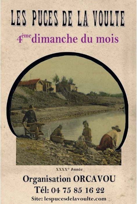 LES PUCES de LA VOULTE