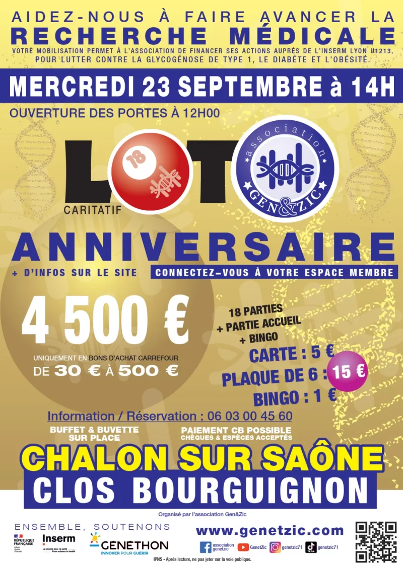 LOTO CLOS BOURGUIGNON 23/09/2026