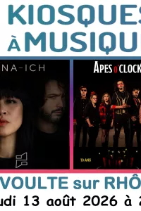 Festival Kiosques à Musique, Concerts : INA ICH – APES O'CLOCK